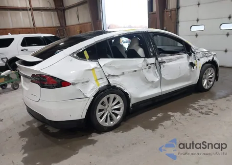 2020 Tesla Model X Long Range Dual Motor All-Wheel Drive/Long Range Plus Dual Motor All-Wheel Drive from USA, damaged, VIN 5YJXCDE23LF233190